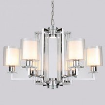 Подвесная люстра iLamp King RM6201-6 CR+CL