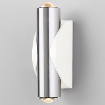 Настенный светодиодный светильник Elektrostandard Steel 40109/LED белый/сталь a055628