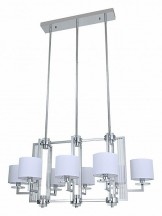 Подвесная люстра Newport 35400 35408/S chrome без абажуров