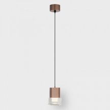 Подвесной светодиодный светильник Italline IT014-0203 rose gold