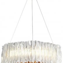 Подвесная люстра DeLight Collection Accordeon 10310P-580 white/gold