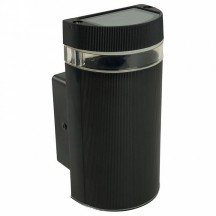 Светильник садово-парковый Feron.ONE DH1701-P, на стену вверх,  GU10 220-240V, черный пластик