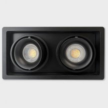 Встраиваемый светильник Italline DE-312 black (Италия)