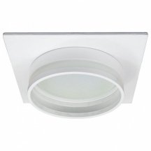 Светильник встраиваемый Feron DL503 LUNA потолочный GX53 белый квадрат 51091