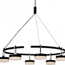 Элитная люстра DeLight Collection P0855 P0855-6C black
