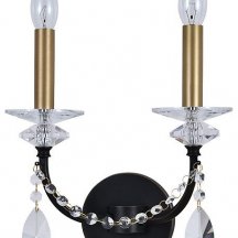 Бра Newport АНАСТАСИЯ 3972/A black+brass