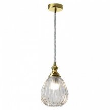 Подвесной светильник Newport 6140 6142/S gold/clear