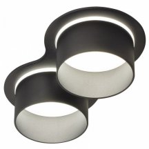 Встраиваемый светильник AM-Group АМ 472/2 AM472/2-BK