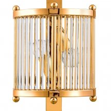Настенный светильник Crystal Lux Tadeo AP2 Gold/Transparente