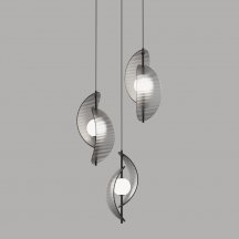 Подвесной светильник DeLight Collection MD24030035 MD24030035-3A black/smoky