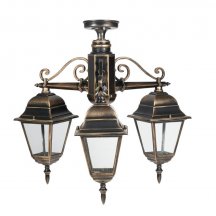 Потолочный светильник уличный Oasis Light QUADRO S 79970SA/3 Gb