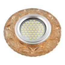 Встраиваемый светильник Fametto Luciole DLS-L149 Gu5.3 Glassy/Tea