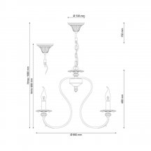 Подвесная люстра Lucia Tucci Salerno 138.7