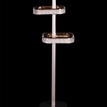 Настольная лампа LEON Theona LE7701/2T Grey/Gold