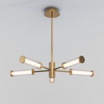 Потолочная люстра Eurosvet Stark 50386/5 LED латунь