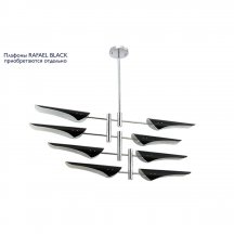 Подвесная люстра Crystal Lux Rafael SP8 Chrome
