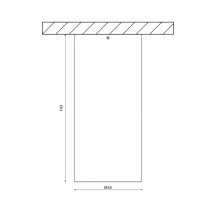 Точечный светильник Lumker VL-BASE VL-BASE-LBU-WW