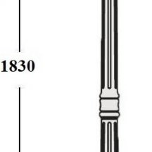 Наземный фонарь Oasis Light PORTO 86108 Gb
