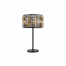 Декоративная настольная лампа ILamp Royal 10390-3T BK