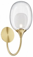 Настенный бра с выключателем Maytoni Aura MOD016WL-01BS