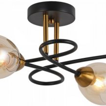 Потолочная люстра Illumico IL8263-4COU-79 BK GD