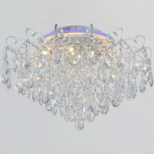 Люстра для натяжного потолка Reluce  04024-0.3-07 WH+SILVER PN+RGB