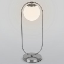 Настольная лампа декоративная Eurosvet Ringo 01138/1 хром