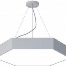 Подвесной светодиодный светильник Geometria ЭРА Hexagon SPO-121-W-40K-038 38Вт 4000К белый Б0050550