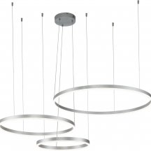 Подвесной светодиодный светильник Indigo Galass 14001/3P Silver V000014L