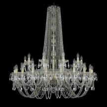 Элитная люстра Bohemia Ivele Crystal 1402 1402/20+10/400/h-130/G