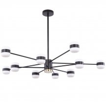 Потолочная люстра APL LED Ferrara 3307.6296-10 Black