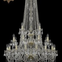 Подвесная люстра ArtClassic 11.12 11.12.16+8+4.300.3d.h-130.Gd.Sp