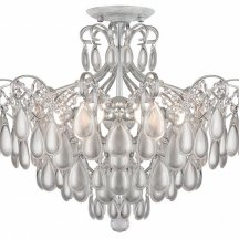 Люстра на штанге AM-Group MONICA MONICA PL4 SILVER