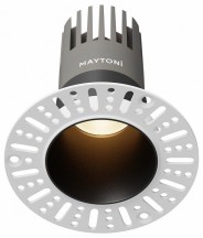 Точечный светильник Maytoni Dip DL120-10W-3K-TRS-B