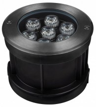 Встраиваемый светильник Jazzway  PGR R130 7W 4000K 30° Сhrome IP65