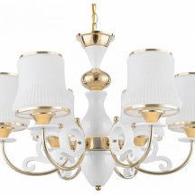 Люстра для гостиной Arte Milano Florentia-1097 301097/6 Wh/Gd