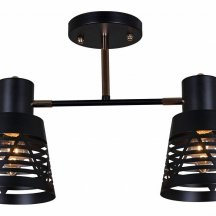 Потолочная люстра Reluce 06074-3.3-02 BK+FG