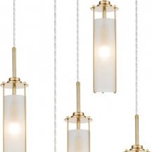 Подвесная люстра Indigo Torcia 11038/5PL Brass V000417