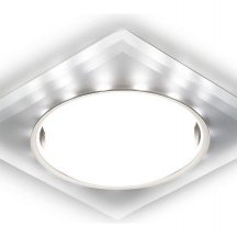 Накладной точечный светильник Ambrella light Gx53+led G215 CH/WH