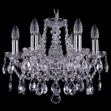 Подвесная люстра Bohemia Ivele Crystal 1413/6/141/Ni