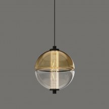 Подвесной светильник DeLight Collection MD24022079 MD24022079-1A black/amber