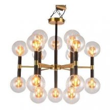 Подвесная люстра Elvan LU-7630/18-G9-GlBkCl (Россия)