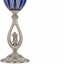 Интерьерная настольная лампа Bohemia Ivele Crystal Florence 71400L/15 NW P1 Clear-Blue/H-1H FA2S
