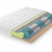 Двусторонний матрас Lonax Memory Latex S1000 5 Zone 205x190