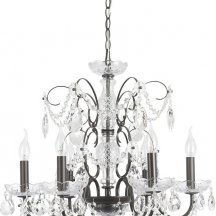 Подвесная люстра Crystal Lux Odelis SP6 Brown