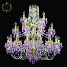 Элитная подвесная люстра ArtClassic 11.24 11.24.16+8+4.300.3d.Gd.V7010