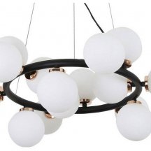 Подвесной светильник Lumina Deco Marsiada LDP 6033-15 BK+MD