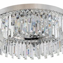 Люстра для натяжных потолков Indigo Lacrima 12026/8C Chrome