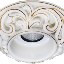Точечный светильник N1629 N1630-White+gold