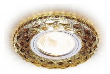 Встраиваемый светодиодный светильник Ambrella light LED S288 BK